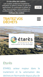 Mobile Screenshot of etares.fr